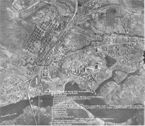 Город Кемь – снимок немецкого пилота Люфтваффе в 1943 г.