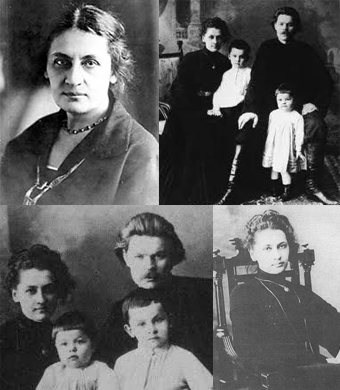 Последняя надежда Соловецких заключенных - Екатерина Павловна Пешкова с семьёй.