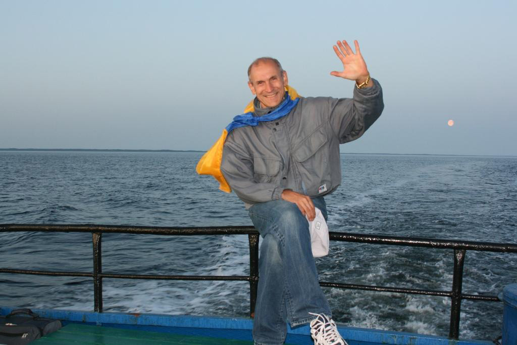 Сергій Шевченко на Соловках. 2009